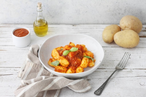 [30008] Gnocchi di patate con ragù di coniglio e timo
