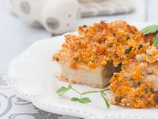 [30046] Trancio di merluzzo gratinato