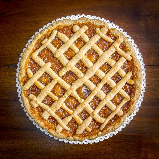 [30055] Crostata di confetture di albicocche