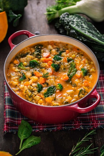 [30065] Minestrone autunnale senza legumi